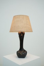 Jugenstil Bronze Tischlampe