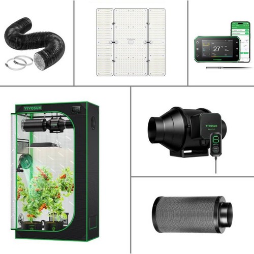Vivosun grow kit growbox - growbox, led