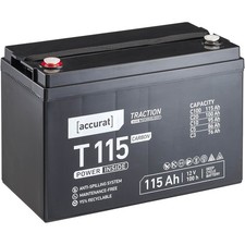 Carbon batterie 115ah 12v agm - batterie,