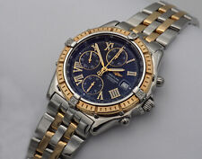 BREITLING WINDRIDER CROSSWIND CHRONOGRAPH STAHL/GOLD REF. : D13055 PAPIERE/BOX