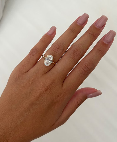 14k gelbgold 20tcw - ovaler, im