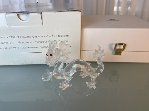 Swarovski figur 208398 drache - swarovski,