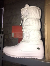 Womens Lacoste TUILERIE PS SPW White Weiß L Grey Stiefel Ski Winter Boot Gr:40,5