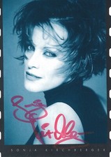 SONJA KIRCHBERGER, ORIGINAL SIGNIERT, AUTHENTIC SIGNED