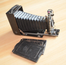 ZEISS IKON MAXIMAR A 207/3 6x9cm Balgenkamera mit Tessar 4,5 / 10,5cm & Compur !