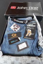 John Doe Motorrad Jeans Blau