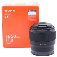 Sony SEL-50F18F E-Mount Vollformat Objektiv FE 50mm F1.8 E-Mount lens