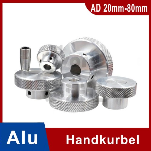 Cnc aluminium drehkurbel - aluminium,
