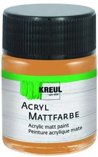 Kreul Acryl Mattfarbe ocker 50