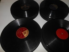 22 seltenere Schellackplatten für Grammophon 78upm 78rpm