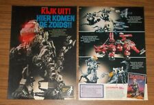 Seltene Werbung Tomy ZOIDS