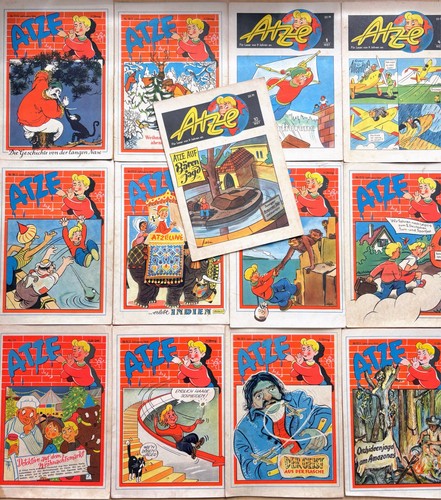Ddr atze comic hefte aus - atze,