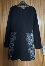 Patrizia Pepe Kleid Schwarz Gr S Langarm