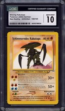 Schimmerndes Kabutops CGC 10