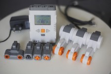 Lego Mindstorms NXT 2.0 Brick Akku Motoren Sensoren Kabel Taster