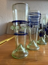 5 Historische Trink Gläser