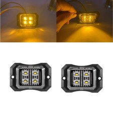 2x Auto 4LED Frontblitzer