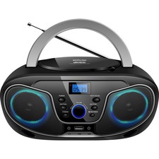 Silva Schneider MPC 19.4 USB CD-Radio UKW AUX, CD, USB   Schwarz, Silber