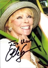 Ak Schauspielerin Elke Sommer, Portrait, Autogramm, Hut - 10894657