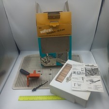 Vintage Wolfcraft 4622 HobbyMate Kit 8 mm Dübel Mate Pin Vorrichtung Bohrer & Dübel verpackt