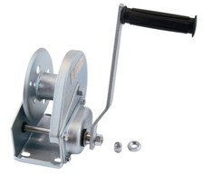 Edelstahl Seilwinde Winde mit Bremse Handwinde Lasten bis 600kg ohne Seil NEU
