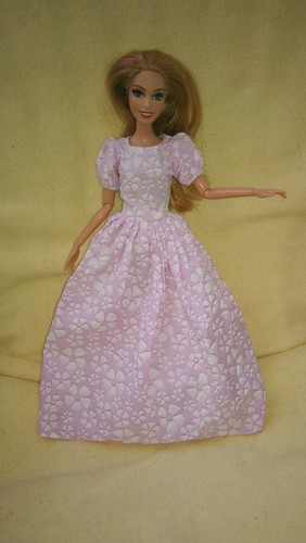 Barbie puppen kleid - kleid, prinzessin