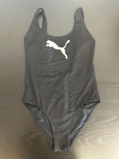 #E87: PUMA Swim Damen Badeanzug Schwimmanzug Bademode 100000072 schwarz Gr.L