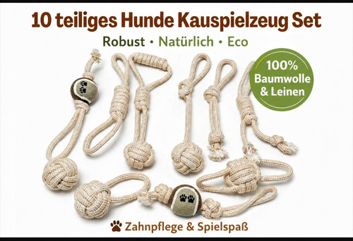 10x hunde kauspielzeug - hunde, –