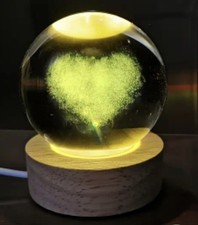 NEU 3D Kristallkugel