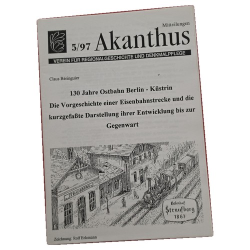 Akanthus 130 jahre - akanthus, 5/97