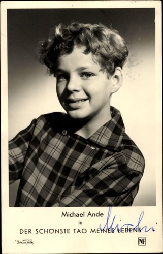 Schauspieler michael ande - ak,