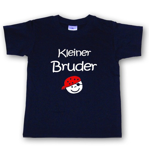 Shirt kleiner bruder pirat - t,