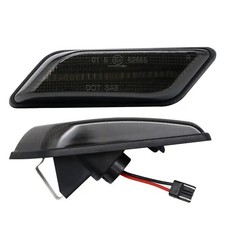2x Black Side Turn Signal