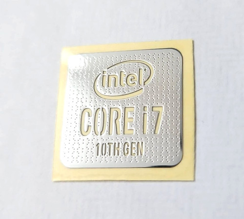 Intel core gen emblem - 10.,