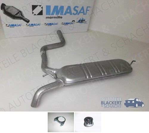 Imasaf esd auspuff endtopf - esd,