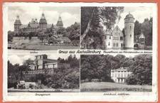 AK Aschaffenburg (268), Mehrbildkarte, gelaufen 1939