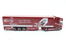 Herpa H0 LKW Volvo Kühlkoffer-Sattelzug TSU Jens Bode Power rot 1:87
