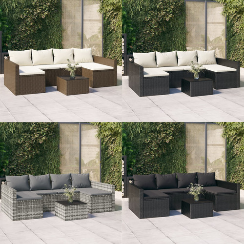 Polyrattan gartenmöbel lounge - polyrattan,
