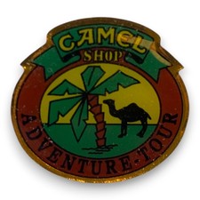 Camel Shop Adventure Tour Pin Anstecknadel Abzeichen Wüstenmotiv Sammler