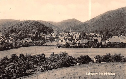 Ilfeld südharz panorama - ilfeld, im