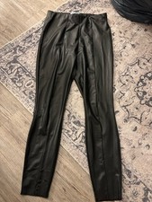 Schwarze Damen Kunst-Leder