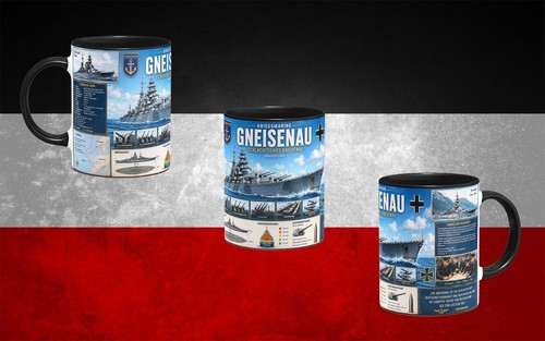 Gneisenau tasse schwarze - tasse,