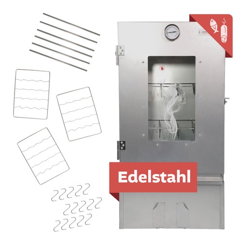 Räucherofen edelstahl 201 - edelstahl, 80