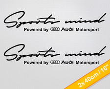 Audi Sport Aufkleber Sports