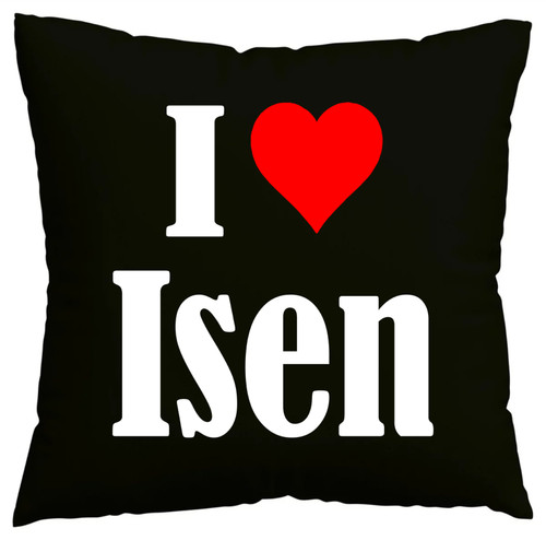 Kissenbezug love isen - kissenbezug,