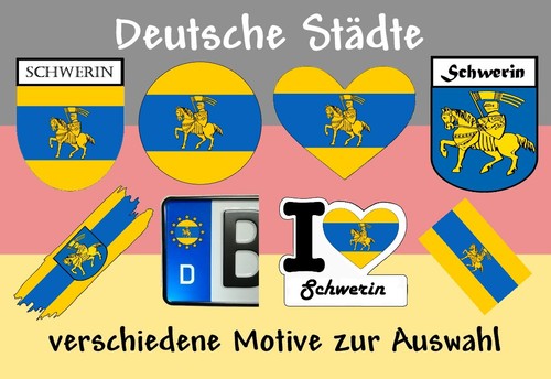 Aufkleber flagge wappen kfz - aufkleber-, flagge-wappen-kfz