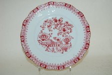 6 Kuchenteller 19,3cm Theresia China rot  Seltmann Weiden
