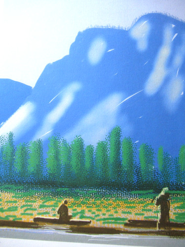 David hockney lithographie - hockney,