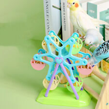  Vogel Riesenrad Spielplatz Shotet -Futterspielzeug Vogelpuzzlespielzeug