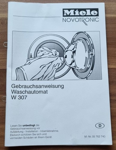 Betriebsanleitung miele - betriebsanleitung,
